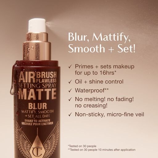 Airbrush Flawless Setting Spray MATTE & MINI DUO Gezichtsset