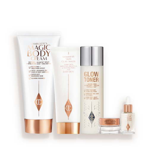 BROUILOPSVOORBEREIDING, TARGET + GLOW HUIDVERZORGINGSRITUEEL SKINCARE SET
