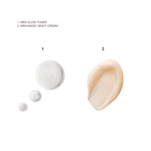 CHARLOTTE’S DUO VOOR EEN STRALENDE HUID ’S NACHTS – Skincare Set