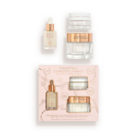 CHARLOTTE'S HYDRATE PLUMP & GLOW SET SKINCARE SET