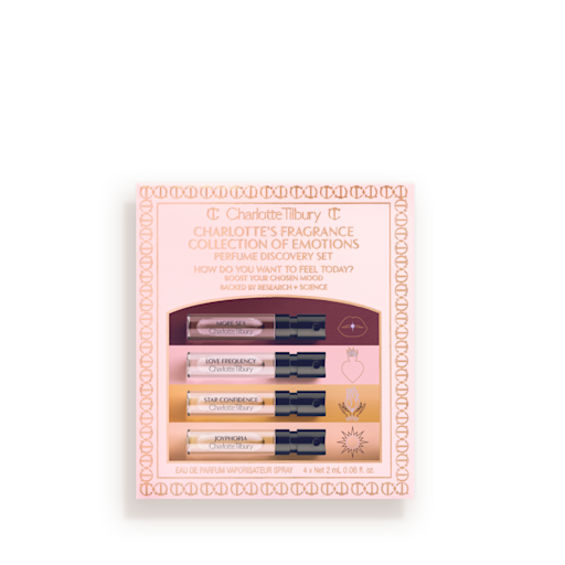 CHARLOTTE'S PARFUMCOLLECTIE VAN EMOTIES 4 X 2 ML ONTDEKKINGSSET