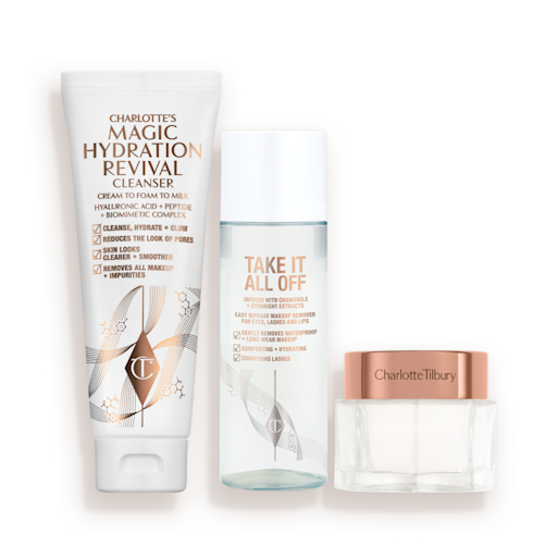 CLEANSE, TAKE IT ALL OFF & GLOW SET SKINCARE SET