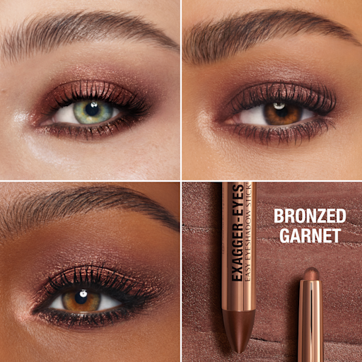 Exagger-Eyes EASY OOGSCHADUWS STICK BRONZED GARNET