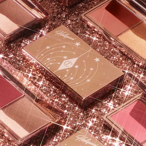 HOLLYWOOD BLUSH & GLOW GLIDE-PALET TAN TO DEEP