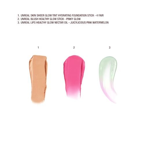 UNREAL SKIN, LIPS & CHEEKS KIT MAKE-UPKIT